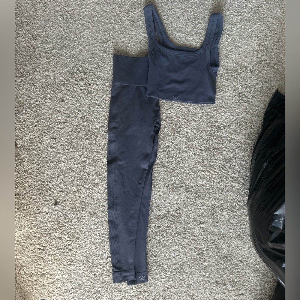 SET Active Legging & Bra Set